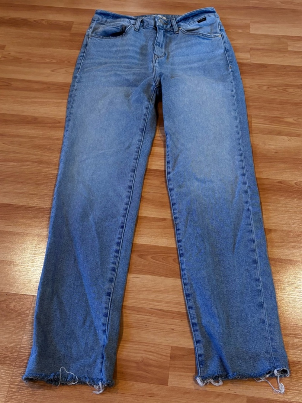 Mavi High‎ Rise Jeans in Light Blue Wash